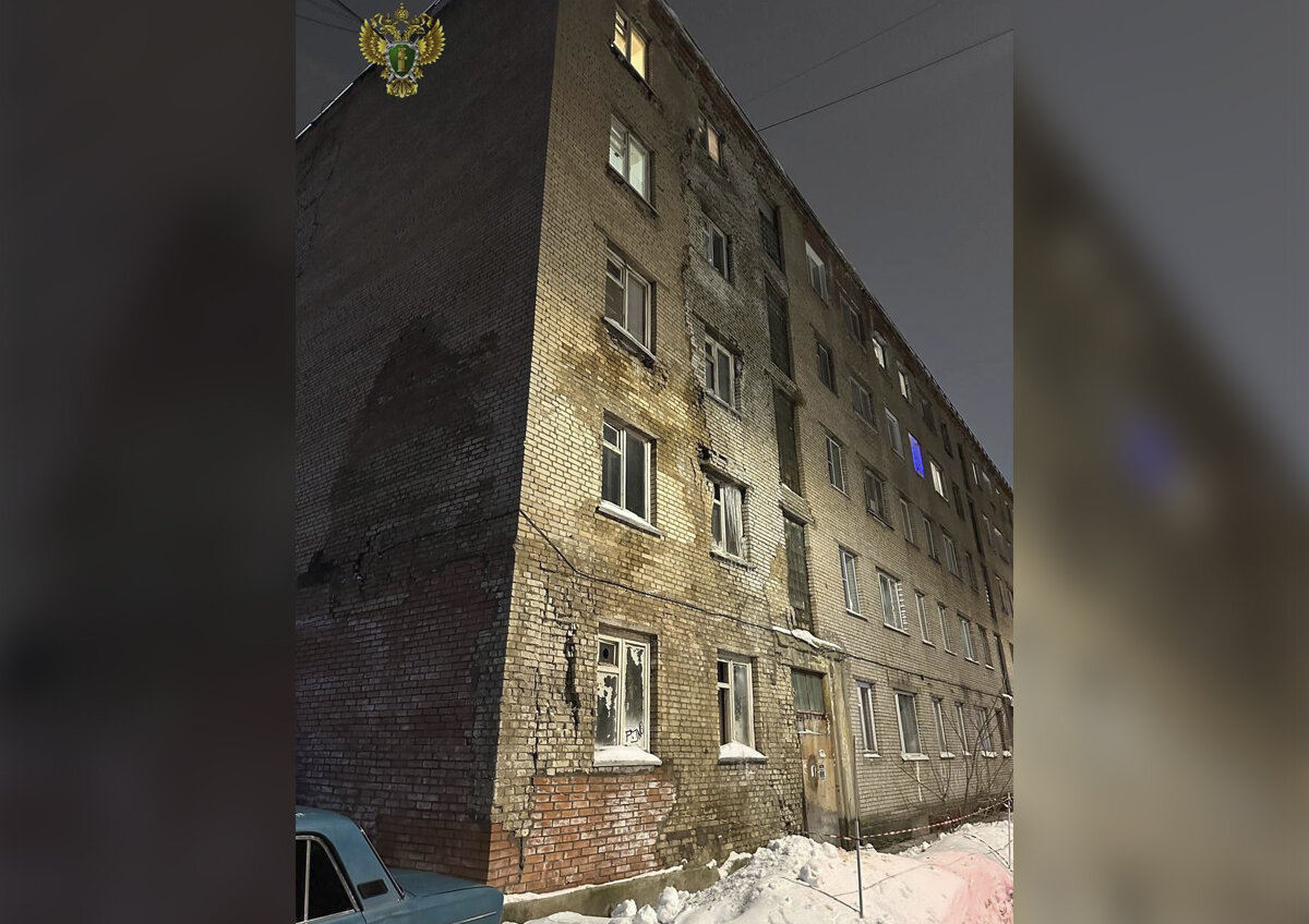    Прокуратура проводит проверку в связи с трещиной фасада жилого дома в Пересвете