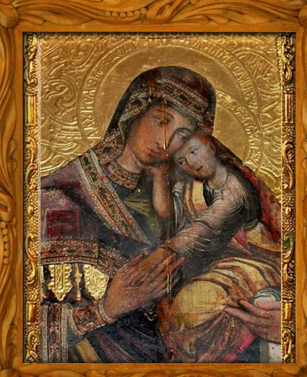 Челнская ( Чолнская) икона Богоматери