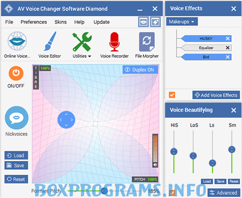 Av voice changer diamond
