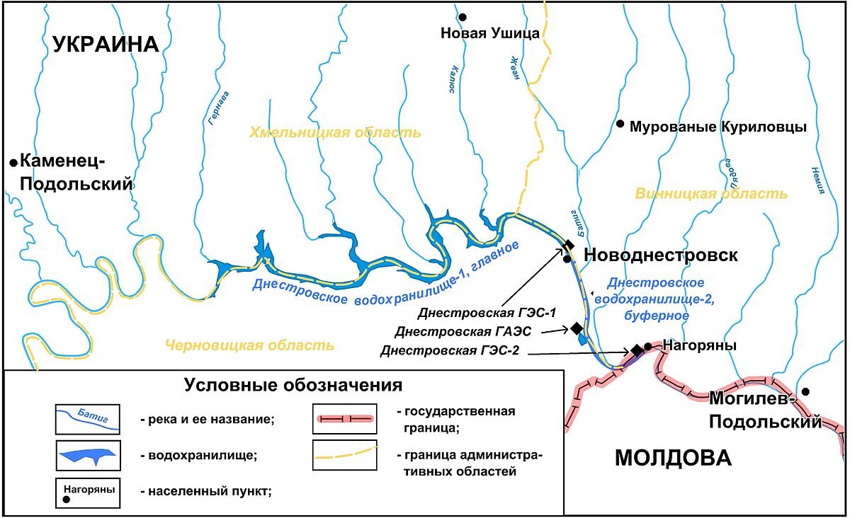 Река граница украины