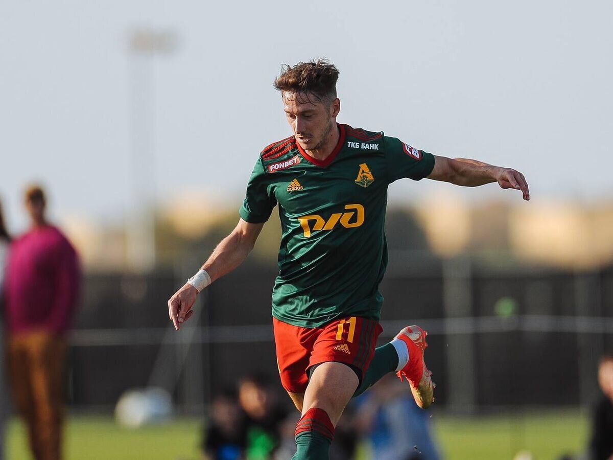    Полузащитник "Локомотива" Антон Миранчук© пресс-служба ФК "Локомотив"