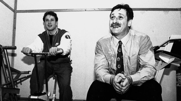 1995 год. Павел и Владимир Буре. Фото Дмитрий Солнцев