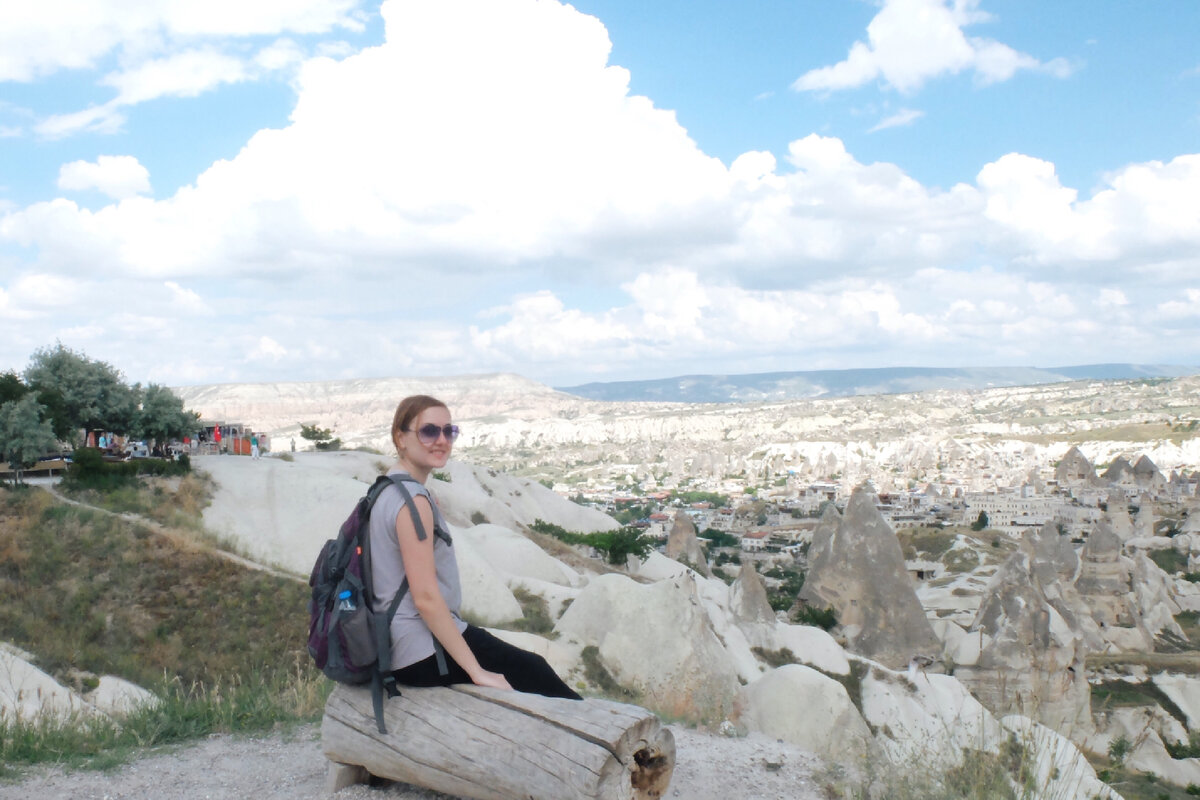 Фото автора в Каппадокии 