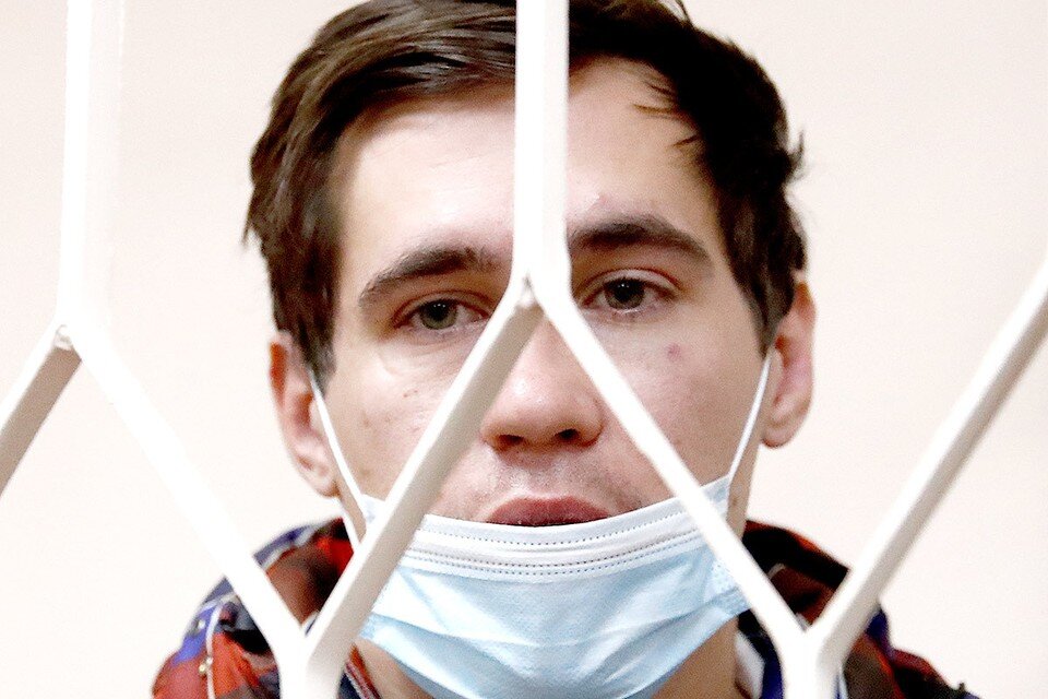    Блогер Стас Решетников (Reeflay) в Раменском суде. Фото: Артем Геодакян/ТАСС