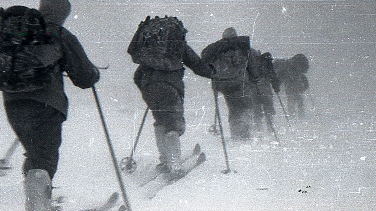 Туристы из группы Игоря Дятлова.