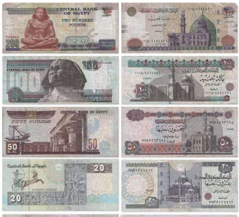 Египет деньги курс
