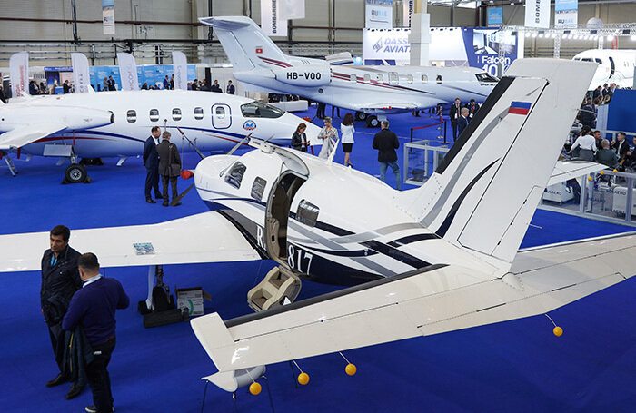    Международная выставка деловой авиации в Москве. Архив.Марина Лысцева/ТАСС