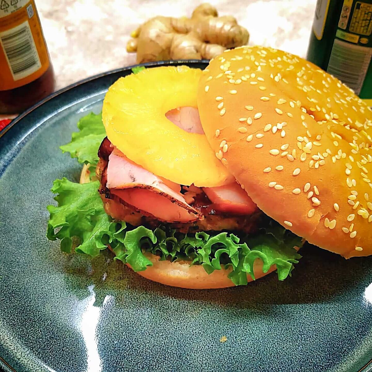 Гавайский бургер