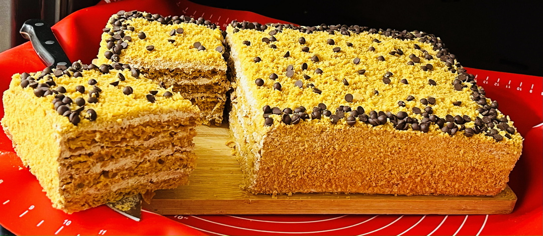 Торт КАРАМЕЛЬНАЯ ДЕВОЧКА/Настолько прост можно приготовить за 30 мин