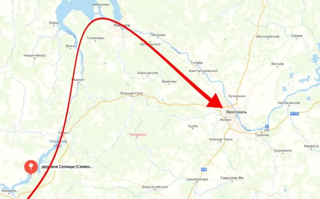 БПЛА ВСУ пытались добраться до Ярославля незамеченными системами ПВО ВС РФ. Фото: SHOT