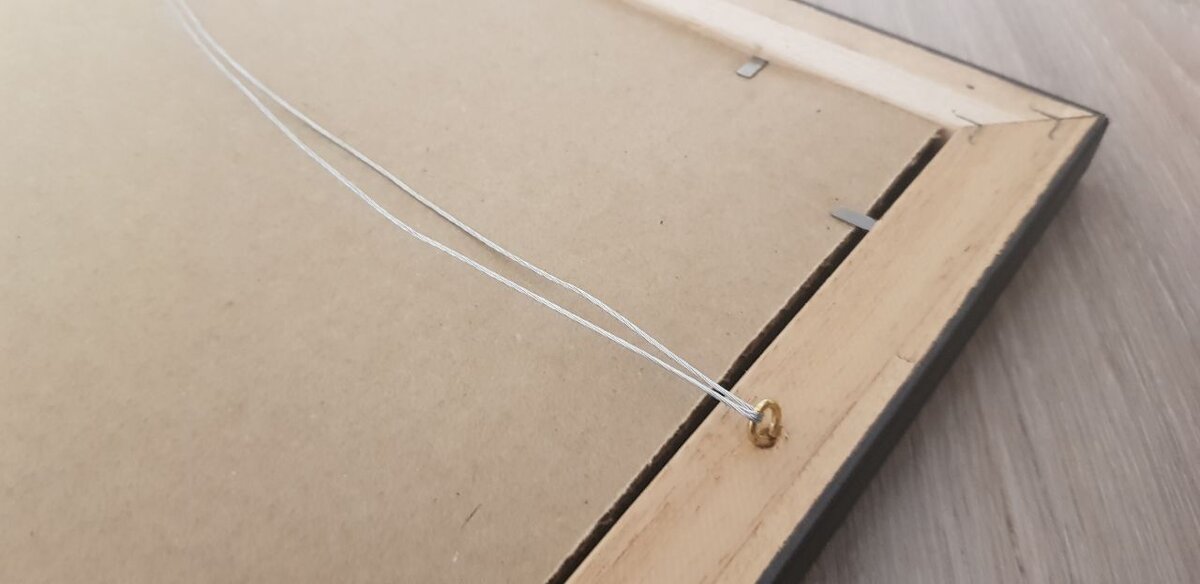 Вариант оформления креплений №3, фото автора