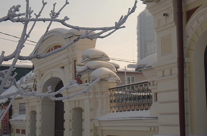 Ворота музея истории города на ул.Франк-Каменецкого