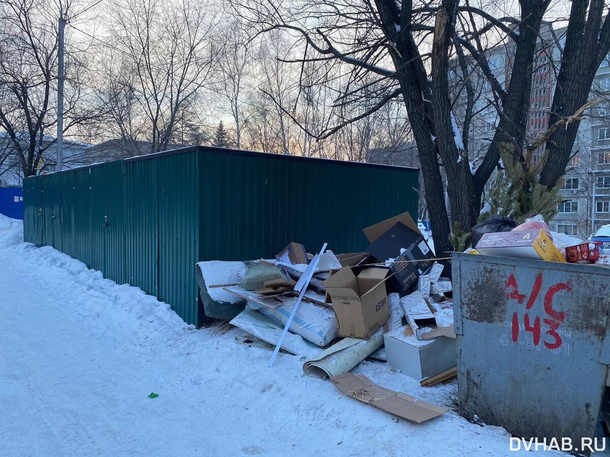 На помойку под замком не могут выбросить мусор жители Большой (ФОТО) |  dvnovosti.ru | Дзен