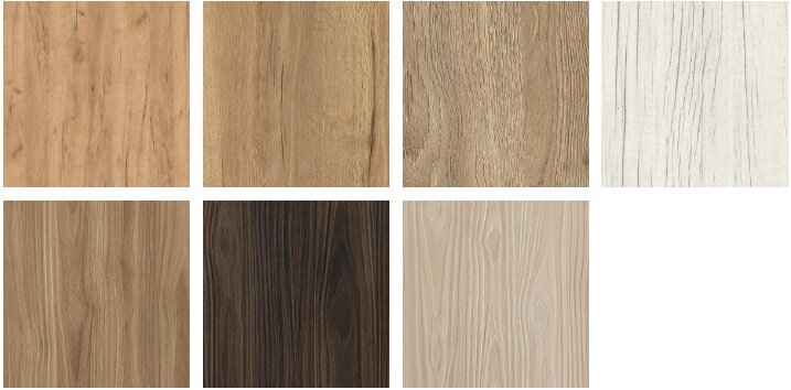 Декоры c активной текстурой от Kronospan, Egger, Cleaf