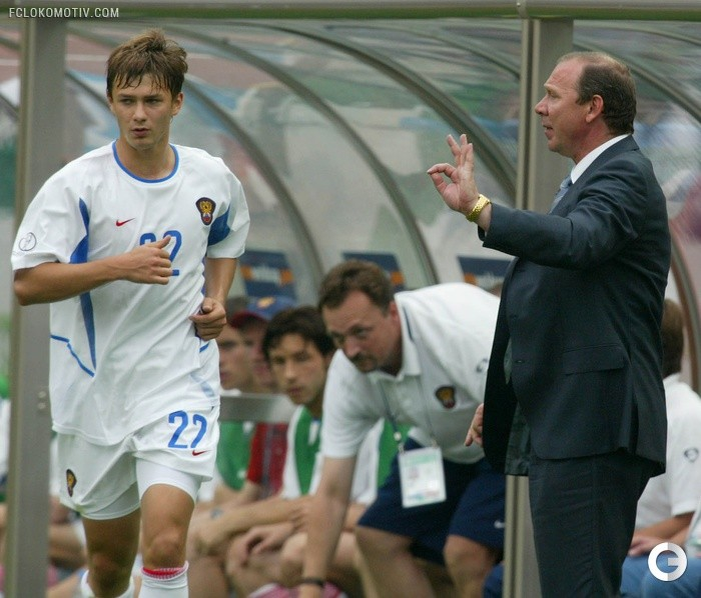 Сычев в 18 лет на чемпионате Мира