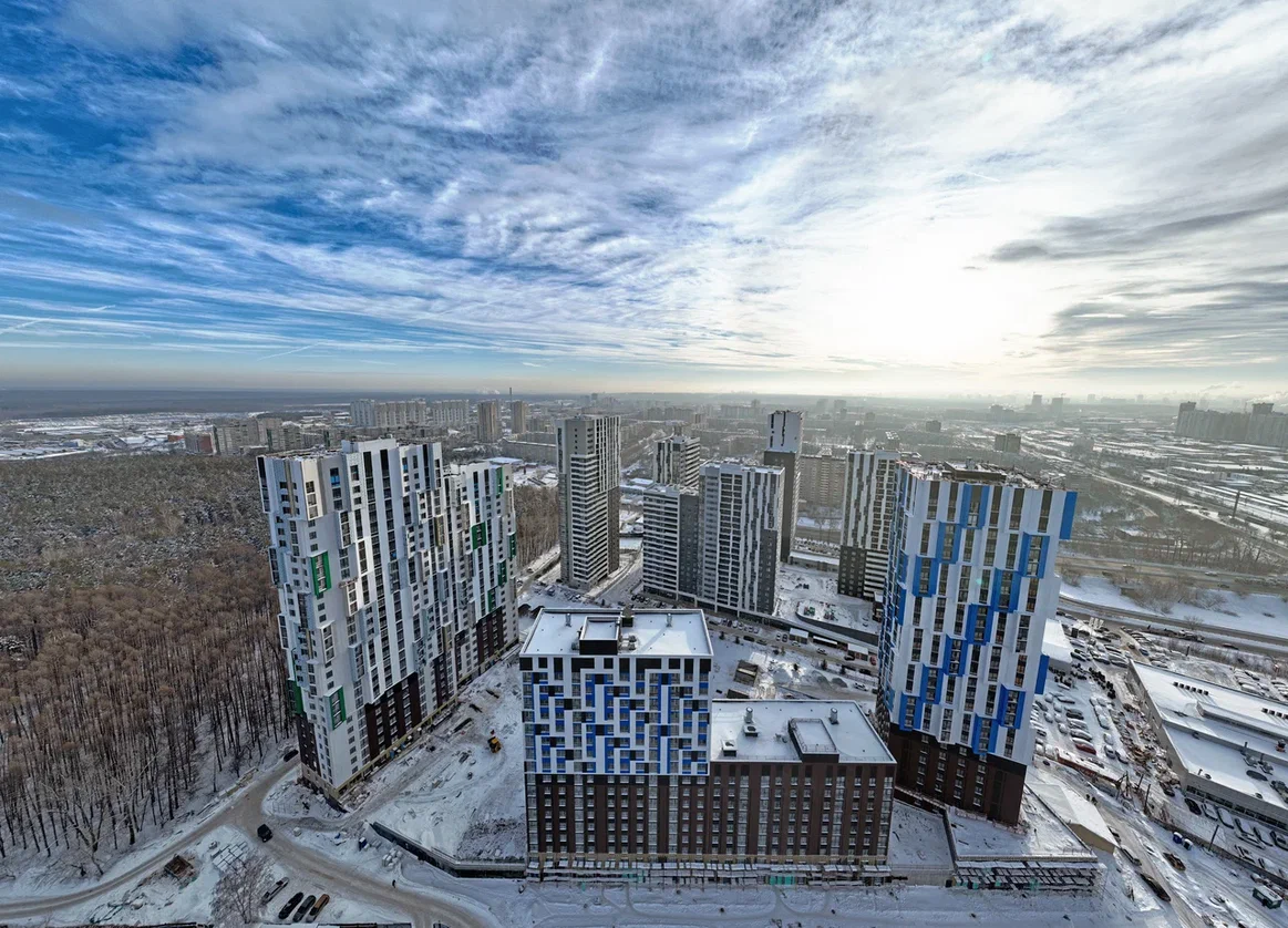 жилой комплекс Каменные палатки отличает наличие квартир разнообразной этажности