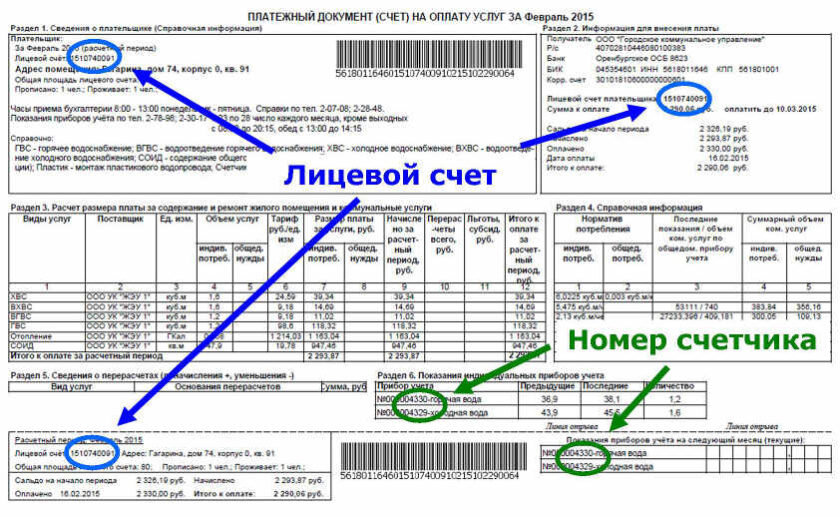 Где в квитанции номер лицевого счета. Номер лицевого счета на квитанции за воду. Номер лицевого счета в квитанции ЖКХ. Где в квитанции лицевой счет ЖКХ. Замена счет электроэнергии