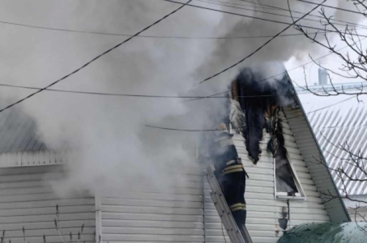    В МЧС рассказали, почему пожар в Городище тушили волгоградские спасатели
