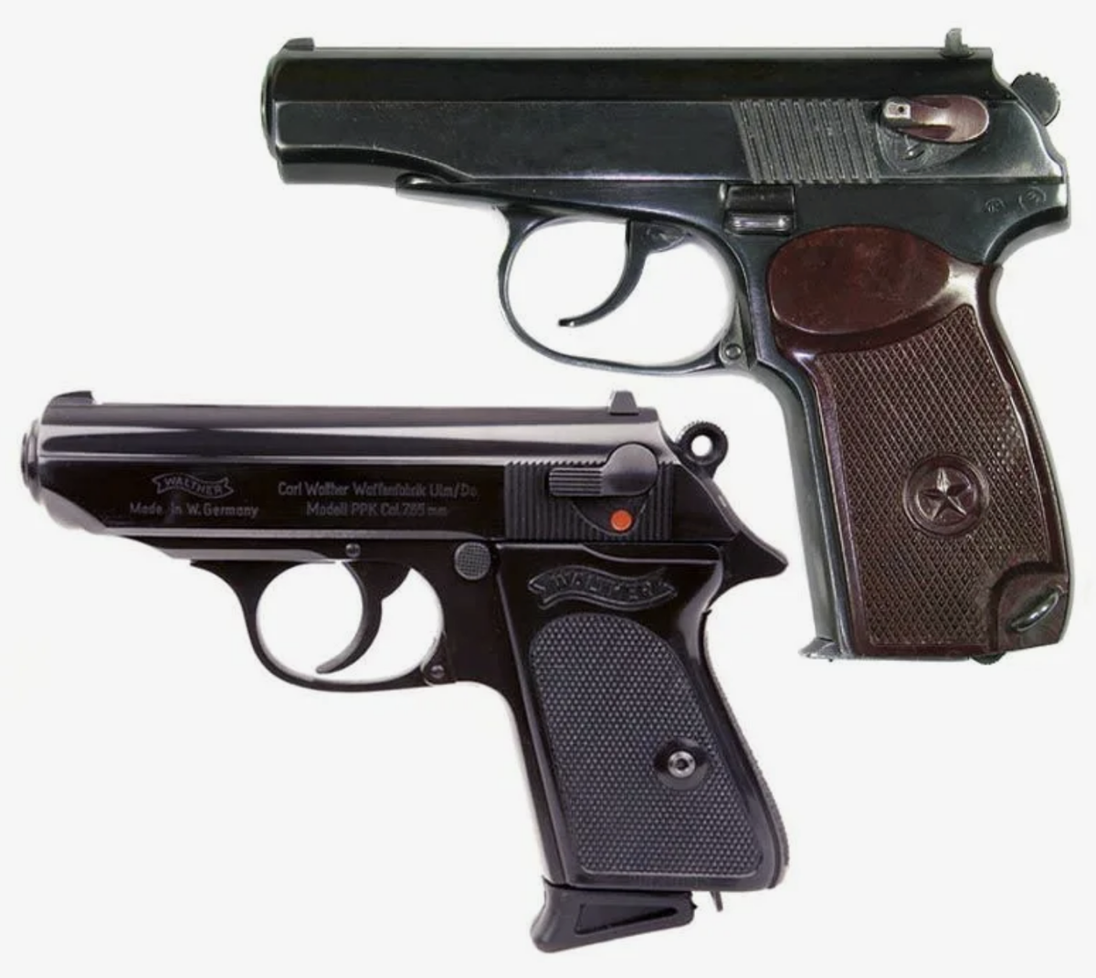 Пм отличия. Walther PP Макарова. Walther PPK Макаров. Walther PP И Макаров.
