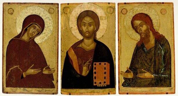 Деисус. 15в. Псков.