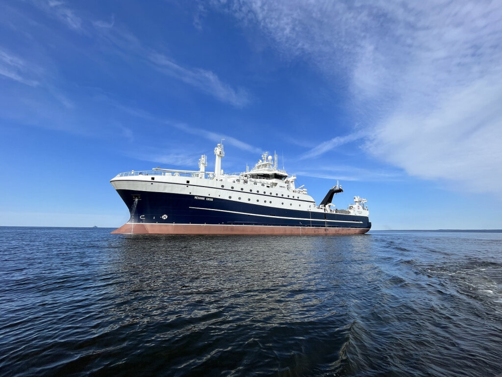 БМРТ "Механик Сизов" / Фото: Пресс-служба АО "Адмиралтейские верфи"  📷
