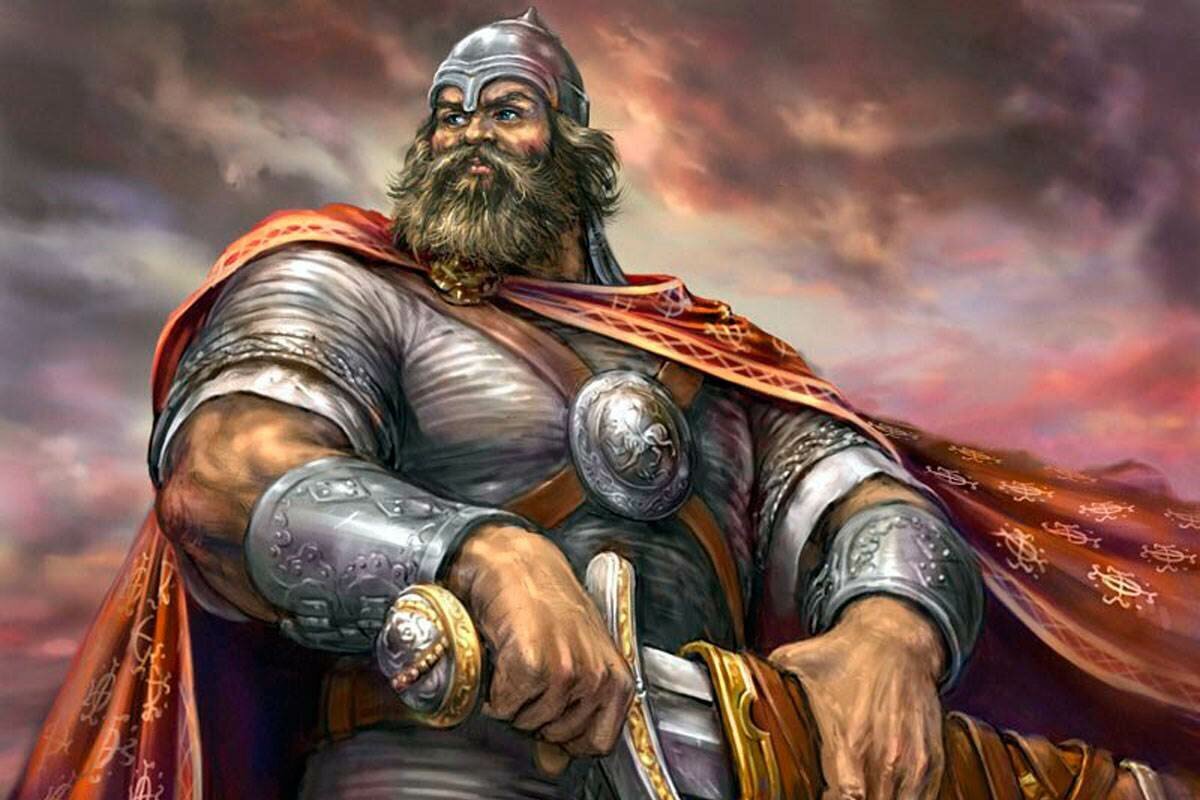 Русский богатырь Илья Муромец. Картинка из открытого источника