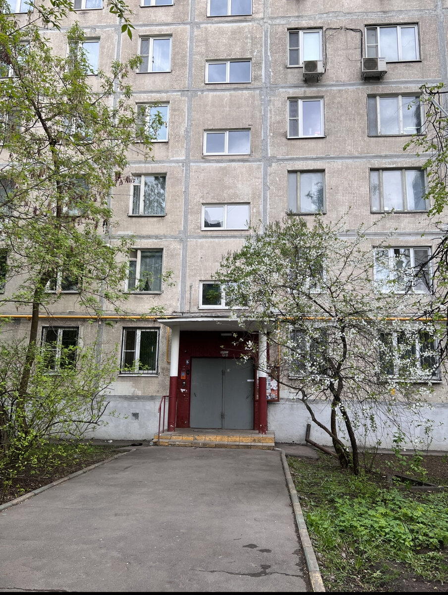 Классическая московская панелька Брежневка