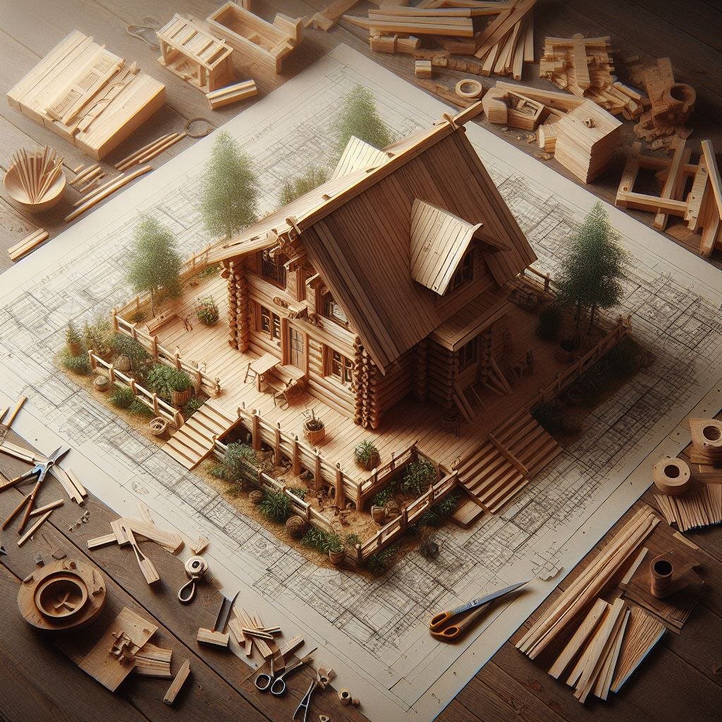 Процесс строительства домов из дерева: от проекта до готовности