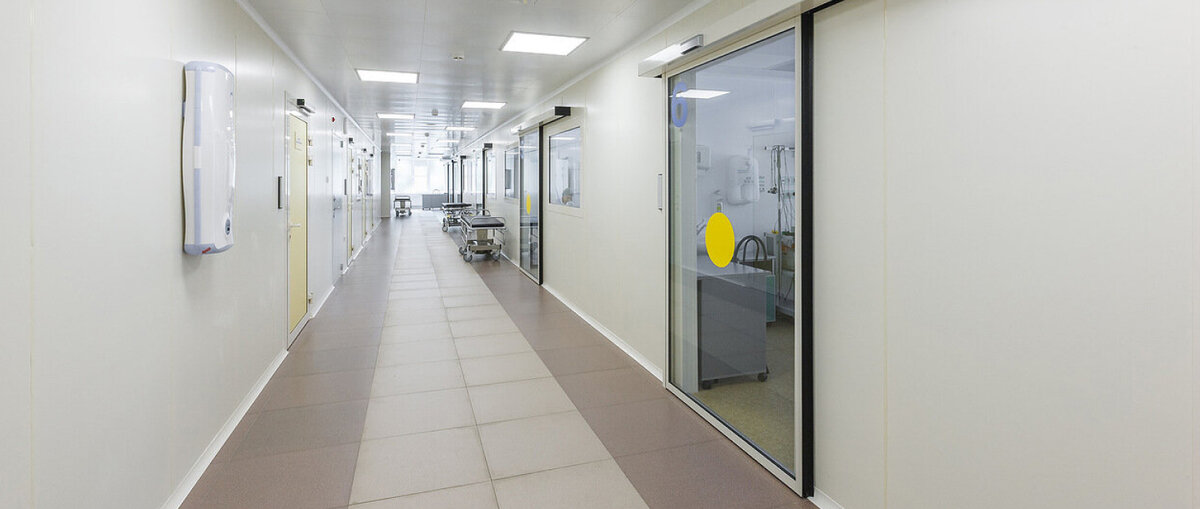 Стеновые панели для чистых помещений от "Аваант".