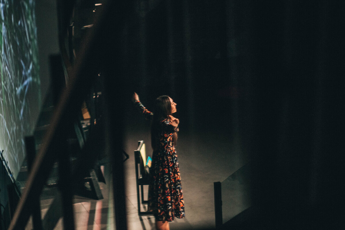 Фотографии премьеры спектакля "Червивая слива", фотограф Ольга Дудукалова