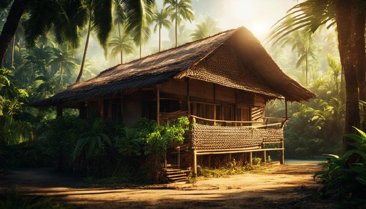 Бахай Кубо, Пайяг, Хижина Нипа