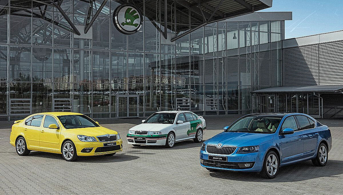 Сколько лет шкода. Skoda Octavia 20