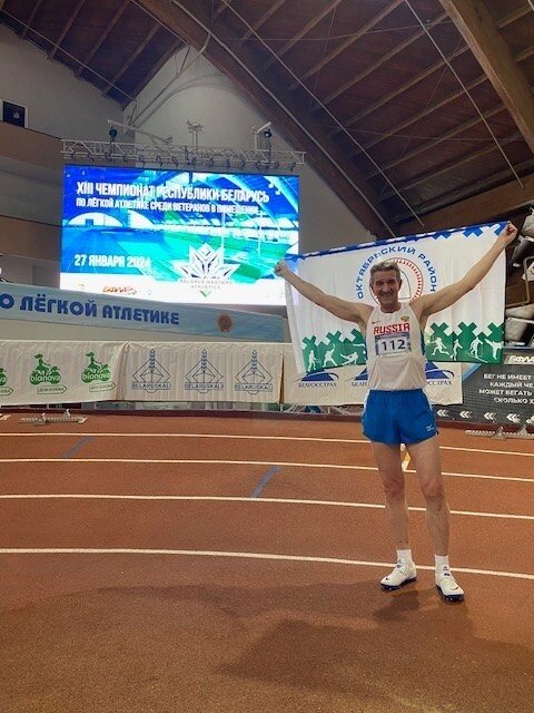    Спортсмен-ветеран из Югры привёз золото открытого чемпионата Республики Беларусь