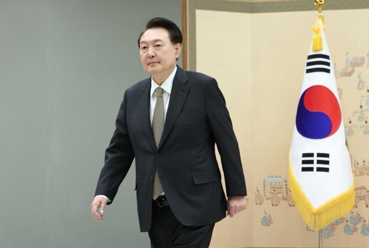Действующий президент Южной Кореи Юн Сок Юль