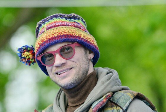    Актер и телеведущий Дмитрий Хрусталев