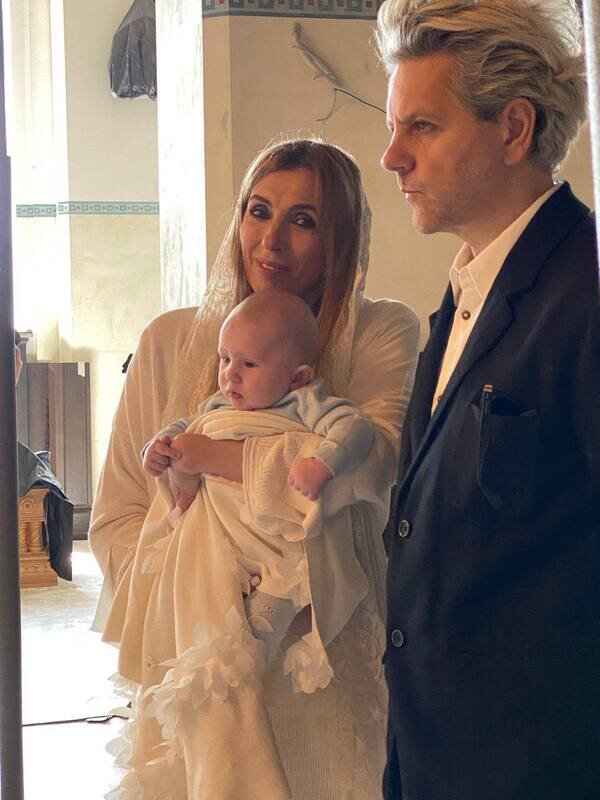 Светлана Бондарчук с мужем и сыном