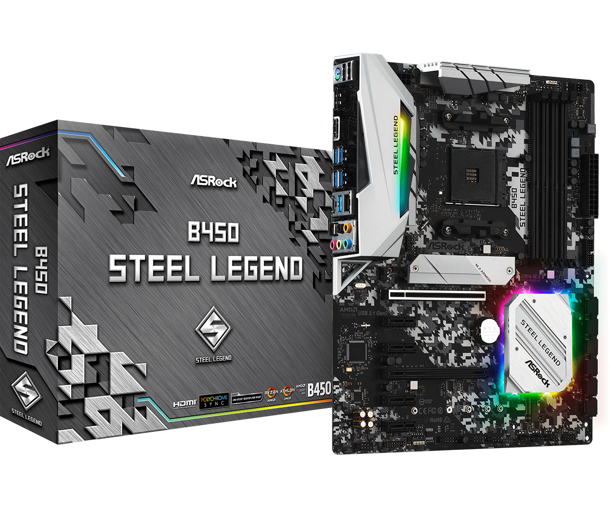 ASRock B450 Steel Legend