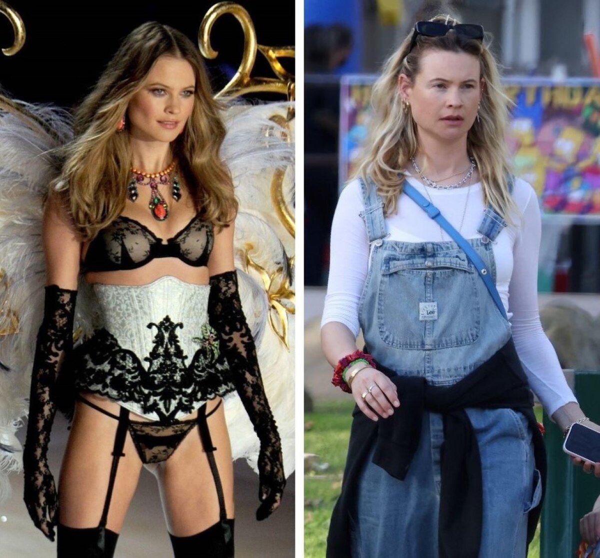 Бехати Принслу (Behati Prinsloo) в нижнем белье «Victoria’s Secret»