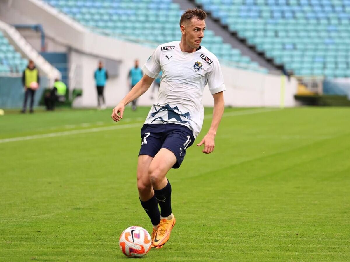    Нападающий "Сочи" Лука Джорджевич в матче РПЛ© пресс-служба ФК "Сочи"