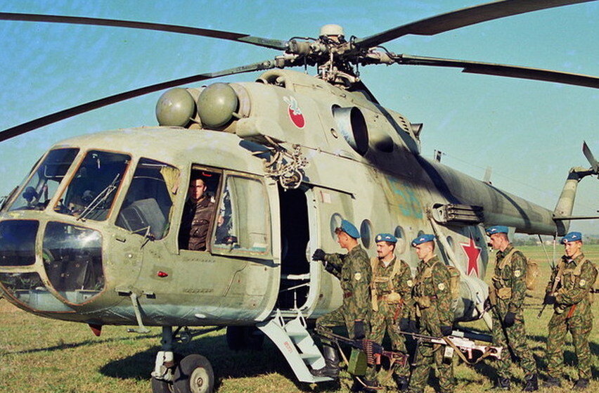 Вертолет десантников