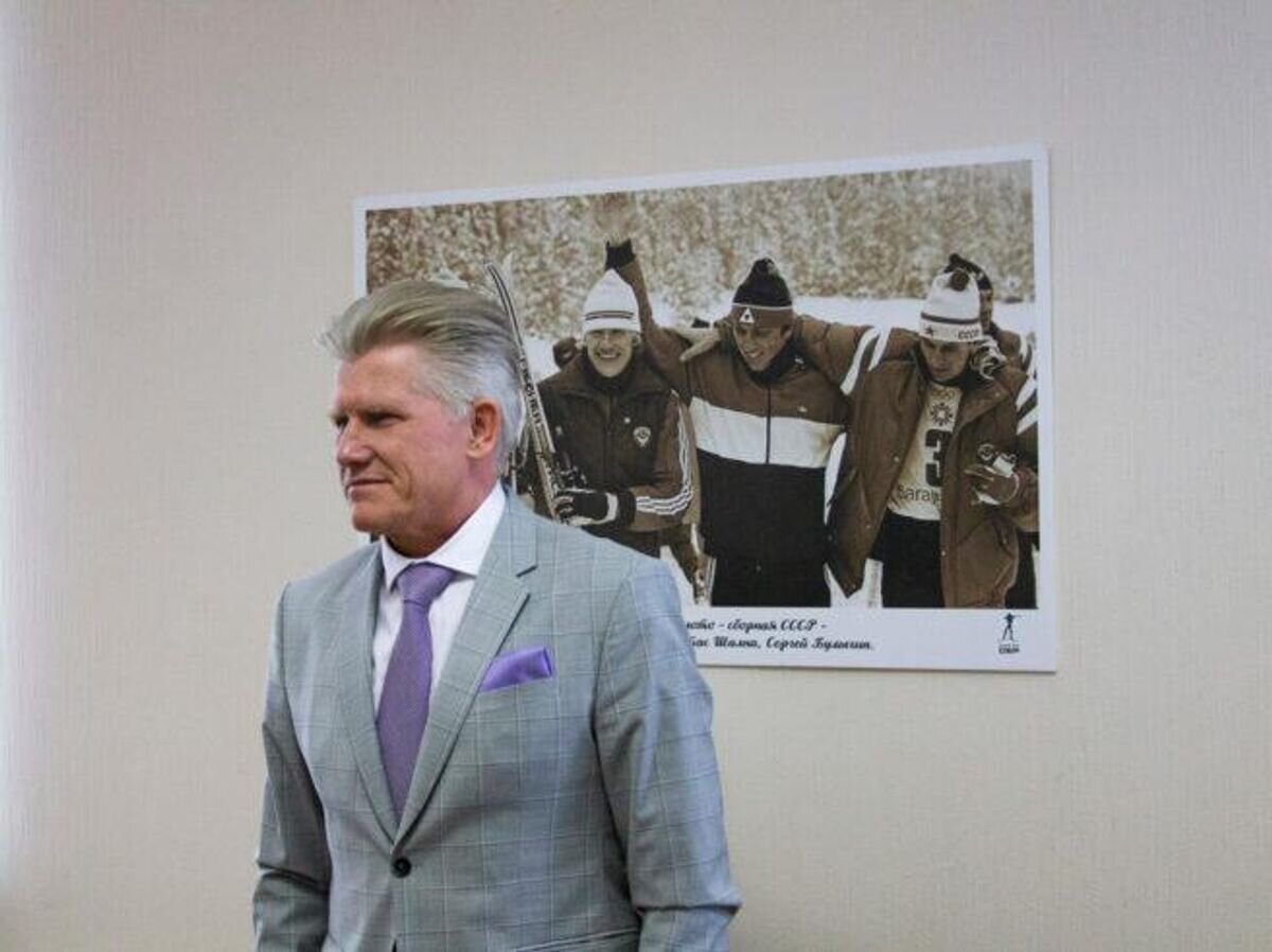    Двукратный олимпийский чемпион по биатлону Дмитрий Васильев© Фото : Федерация биатлона Санкт-Петербурга