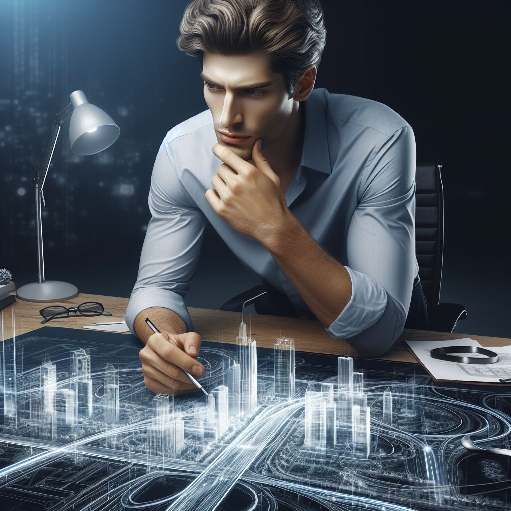 Продумывает план