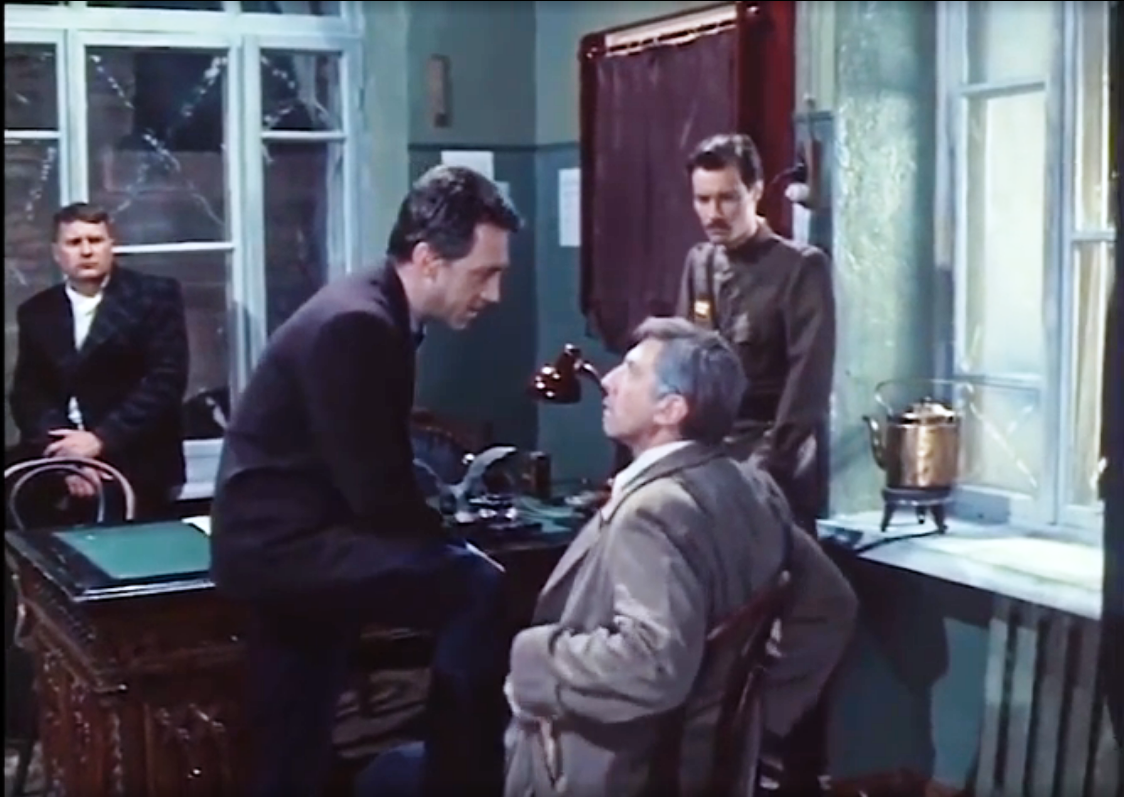 Кадр из фильма "Место встречи изменить нельзя".