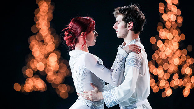    Александра Трусова и Марк Кондратюк.Дарья Исаева