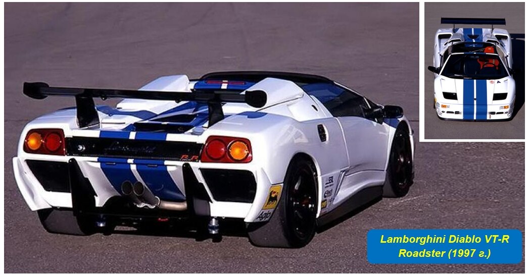 Lamborghini Diablo VT-R Roadster