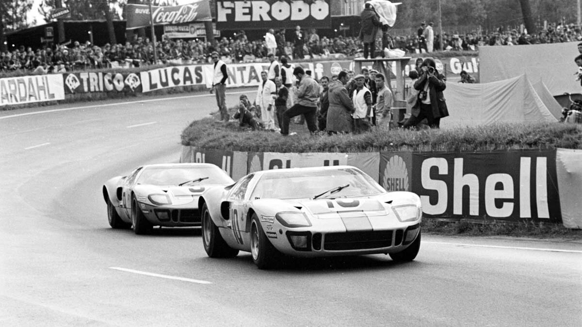 Форд gt40 1966 Лемана