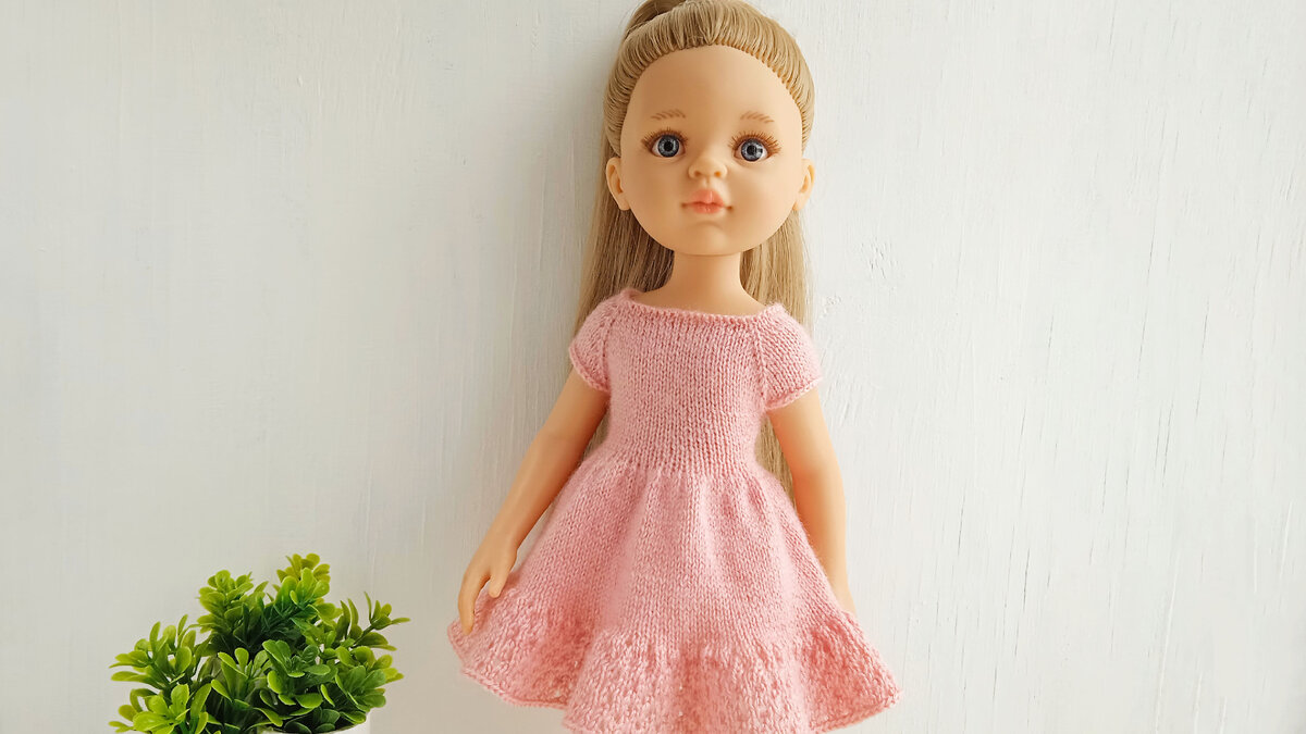 Платье "Романтика" для куклы Паола Рейна 32-34 см