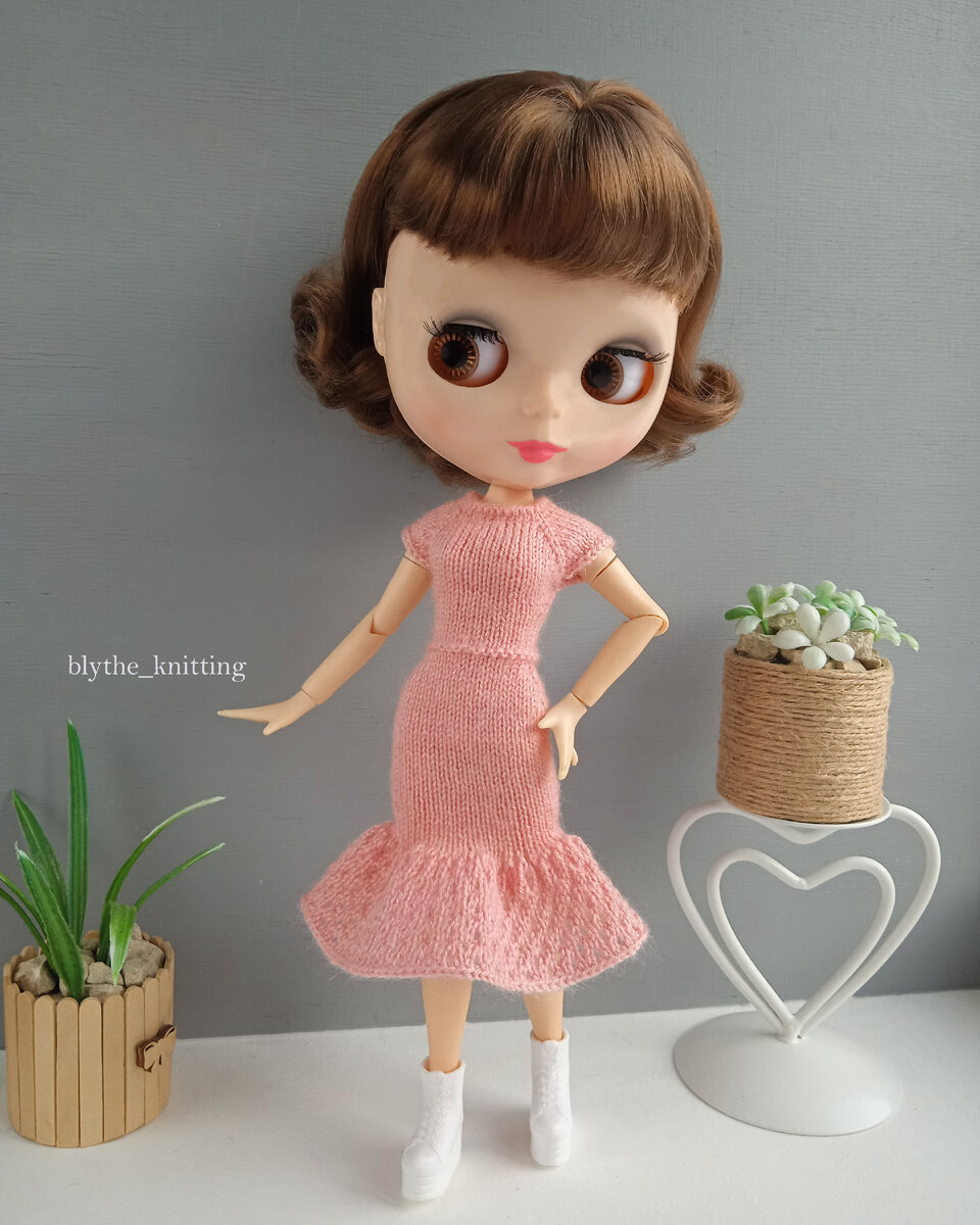 Платье "Романтика" для Блайз. Проект "Ажурные истории"