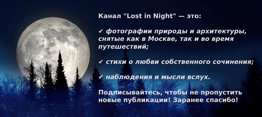 Что можно найти на канале "Lost in Night"