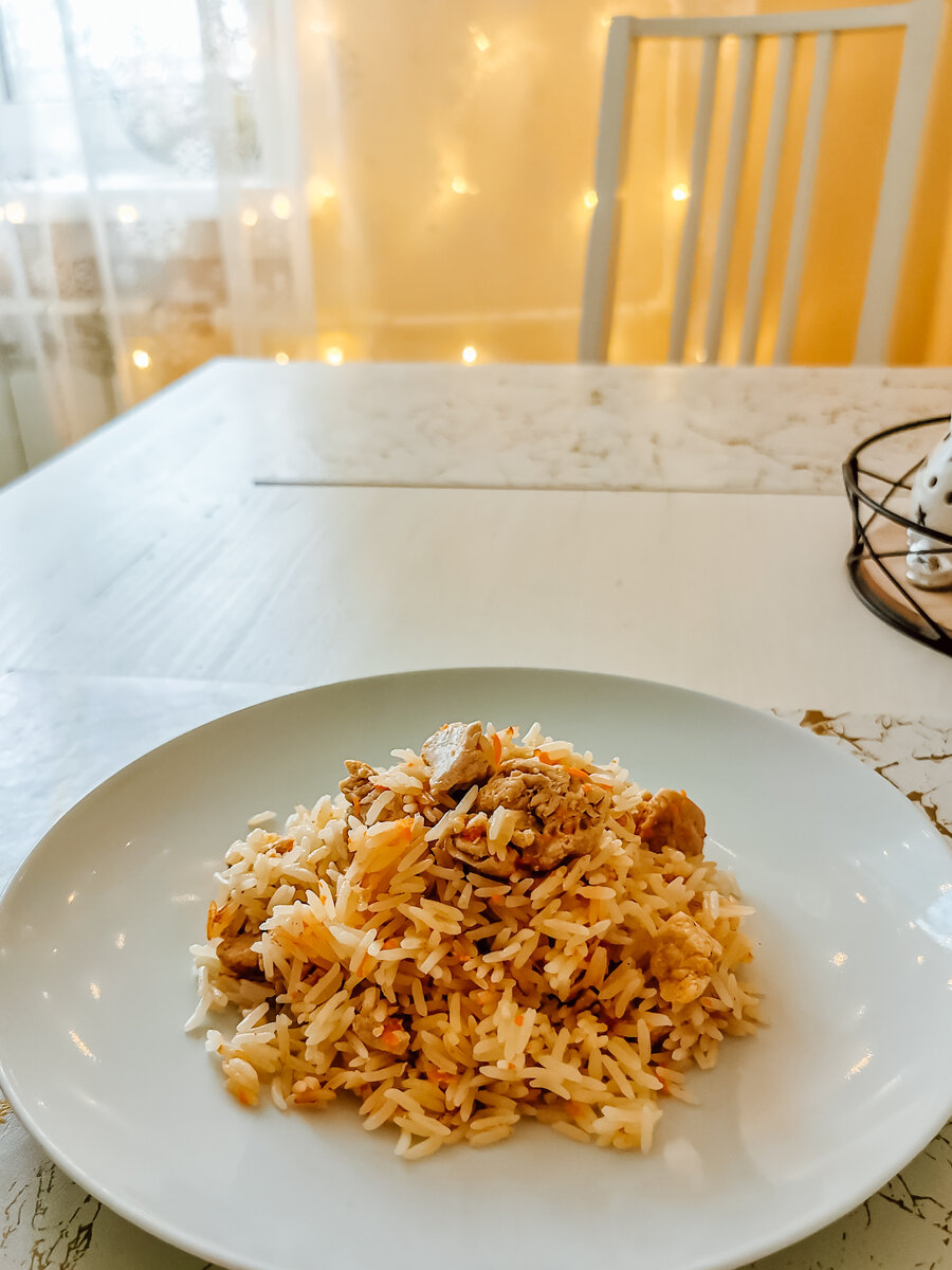 Плов с индейкой 